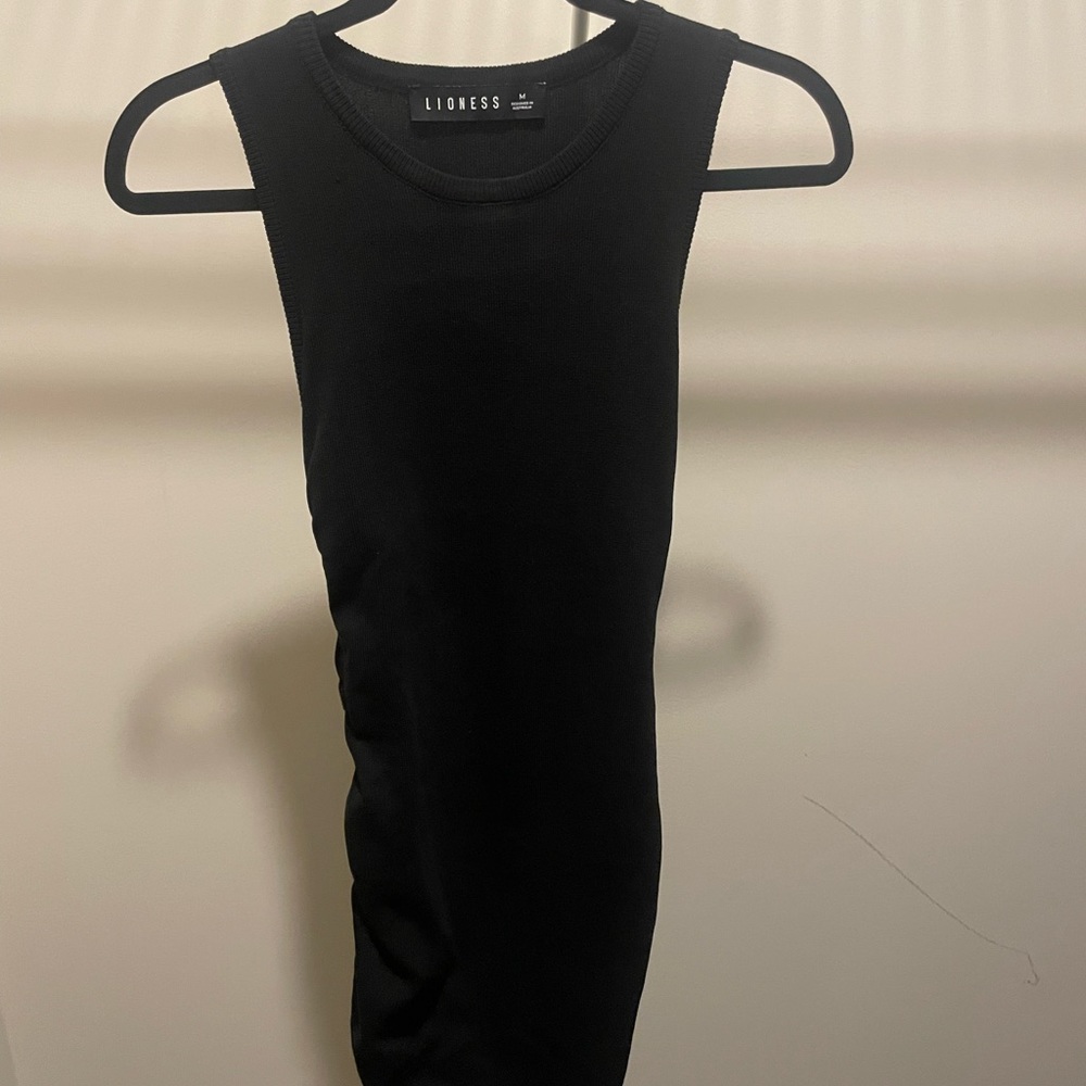 Black Sleeveless Dress | Size: M